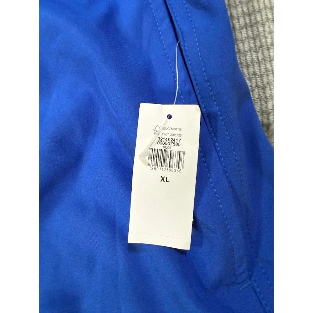 Gap Mens‎ Pool Shorts XL Blue Drawstrings 6 Inch Inseam Swim Trunks NWT 36X8